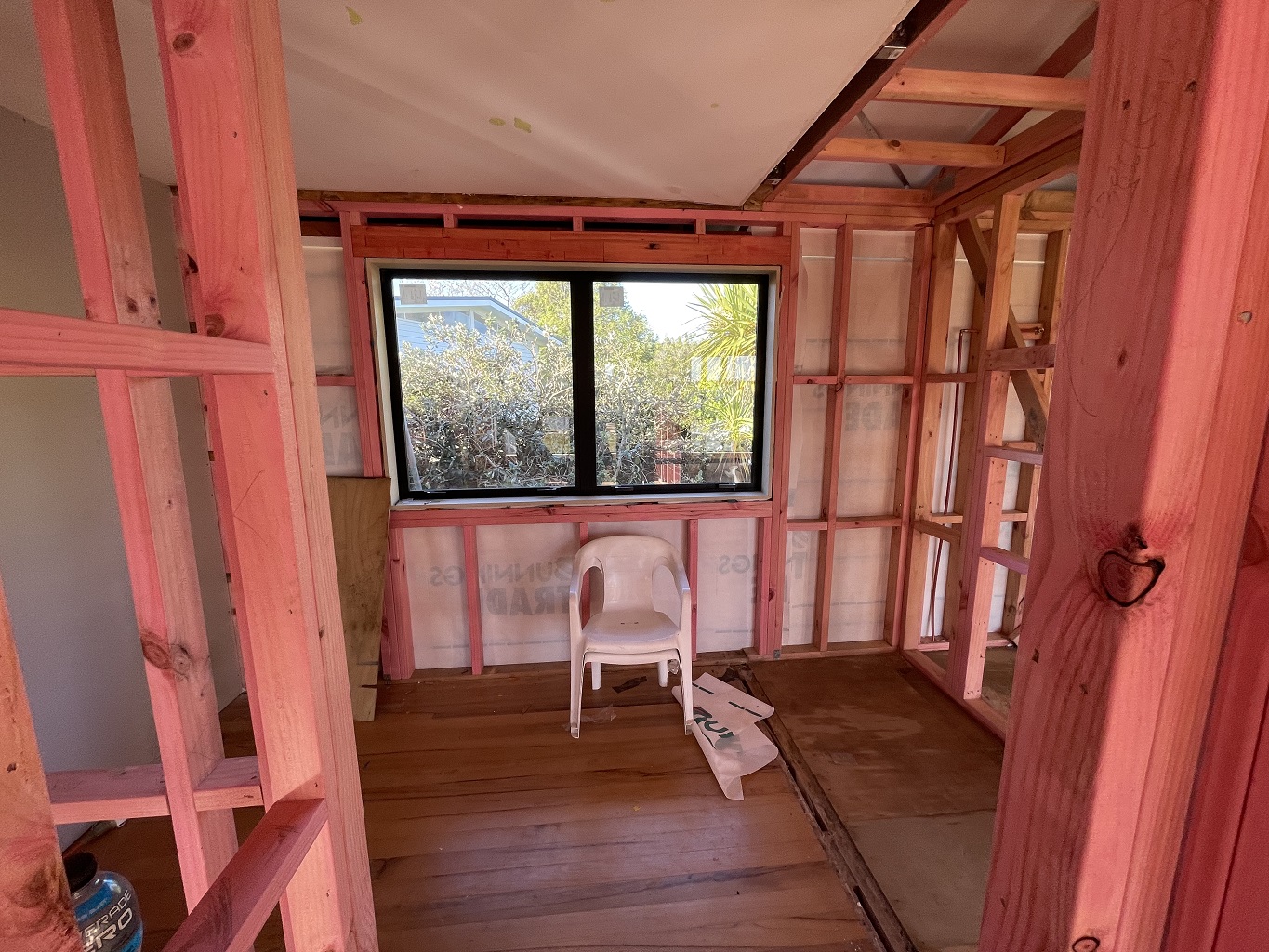 new study in progress building